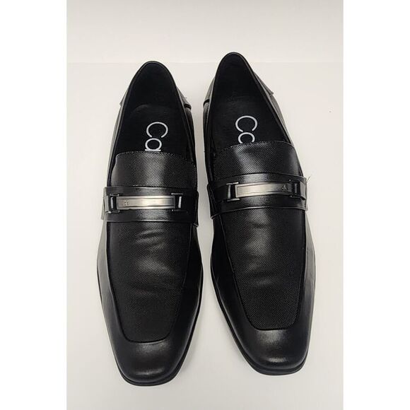 Calvin Klein Men's Benning Slip-On Loafer Dress Shoes Size 12 Color Black - Picture 6 of 16